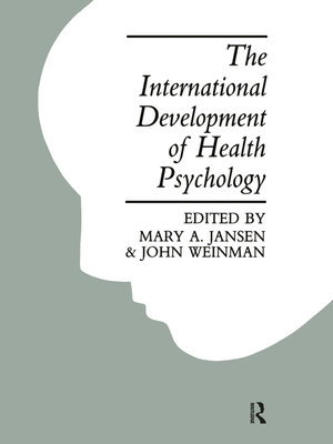 cover image of International Development of Health Psychology
